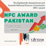 The Eighteenth Amendment and Seventh National Finance Commission (NFC) award